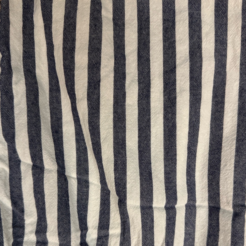 Zara Basic Navy and White Striped Pants Size XS - Picture 4 of 4